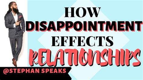 dealing with disappointment in dating